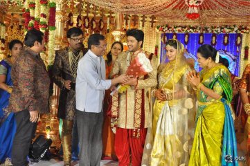 Music Director Koti Son Rajeev Wedding Reception Photos
